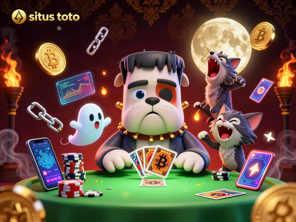 Situs toto menghadirkan aksi menarik dengan karakter kasino unik dan elemen crypto tiga dimensi