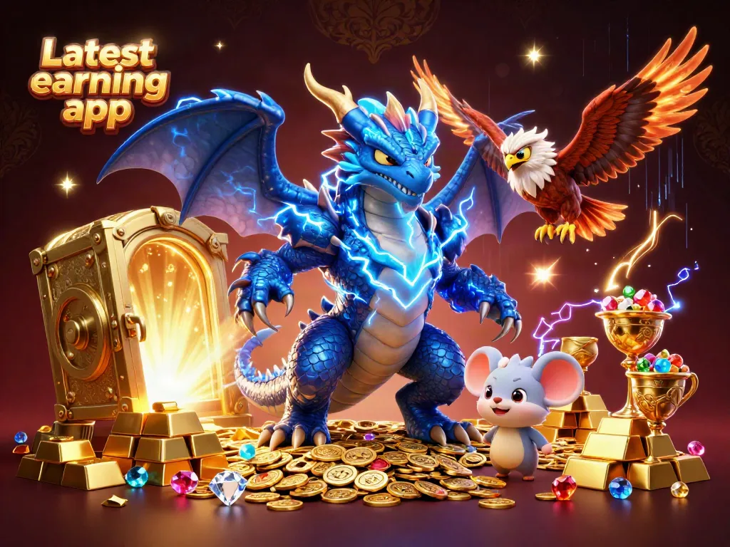 Experience endless fun with the Latest earning app featuring vibrant graphics and exciting game elements.