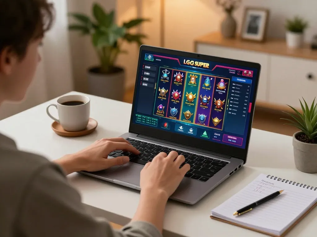 Experience LGO SUPER online slots while enjoying a cozy home gaming atmosphere
