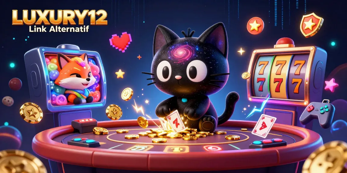 Experience thrilling wins with LUXURY12 Link Alternatif in a vibrant cosmic casino adventure.