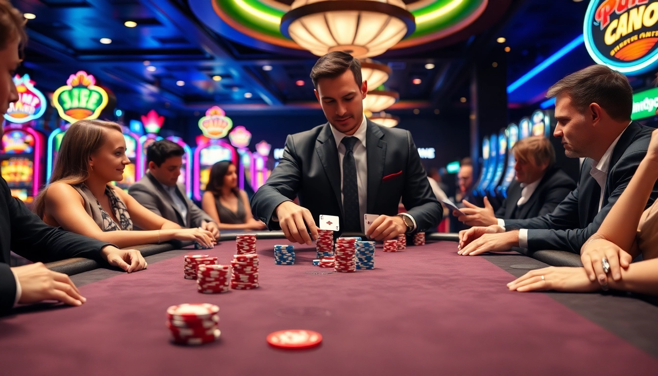 Mainkan dentoto di meja blackjack dengan dealer berpengalaman dan suasana penuh semangat.