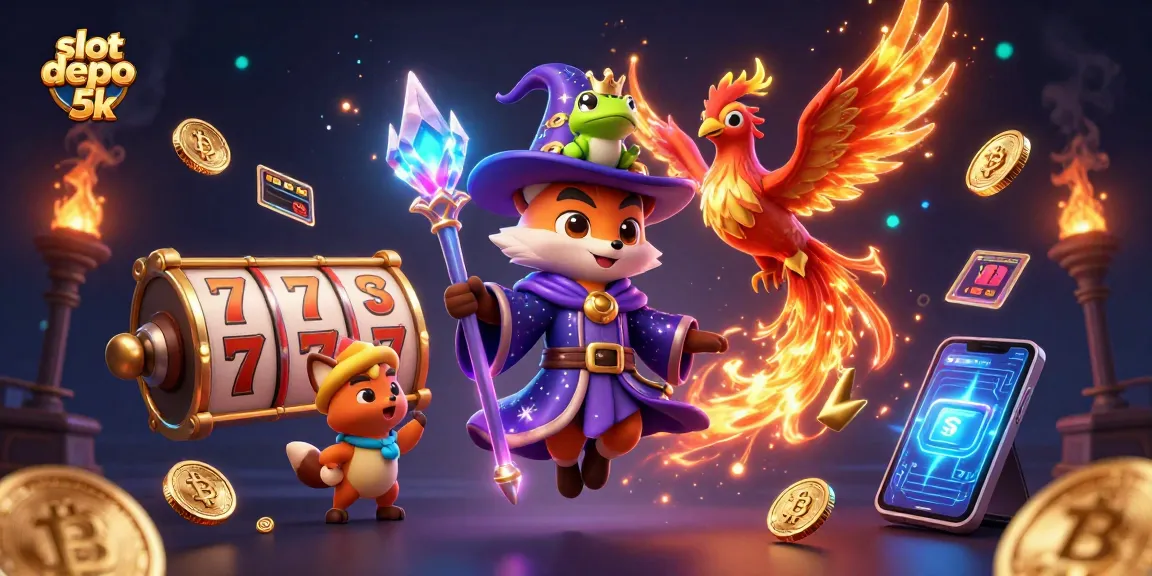 Slot depo 5k: Menangkan hadiah dengan mudah lewat slot online yang menarik dan berkualitas.