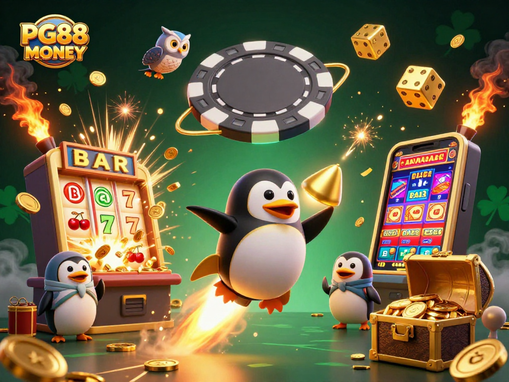 Spin and win with PG88 MONEY in an exciting casino-themed space adventure!