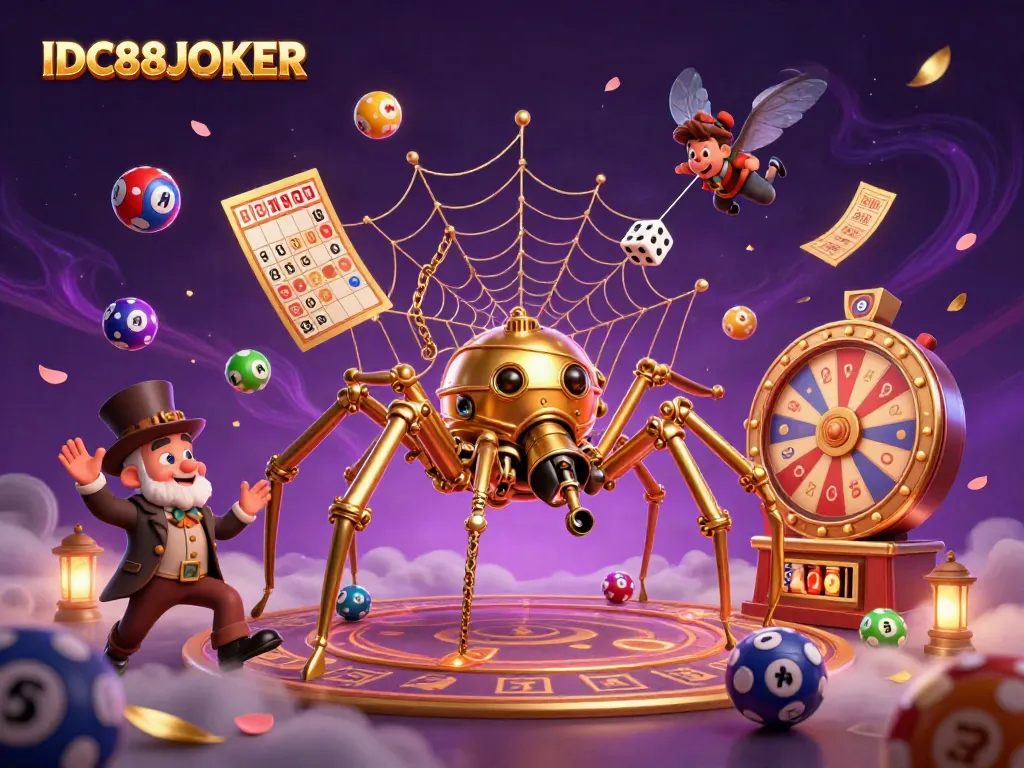 Engage with IDC88JOKER through a vibrant, dynamic steampunk casino world filled with colorful games.