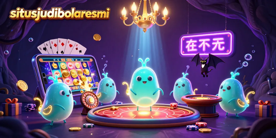 Experience exhilarating betting with situsjudibolaresmi's vibrant casino scene featuring stunning glowworms and action-packed games.