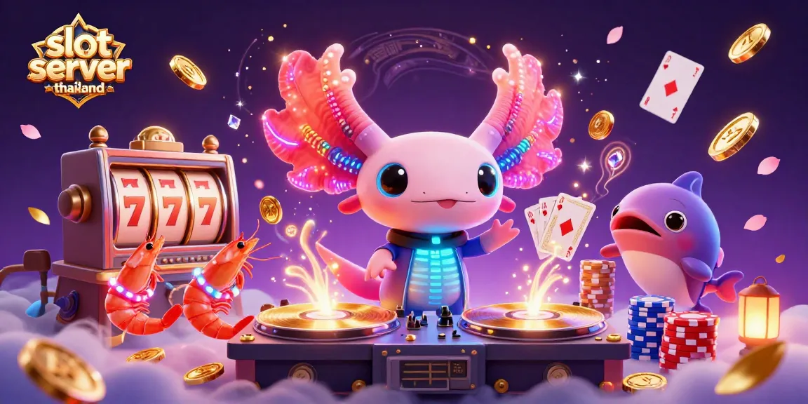 Engage with dynamic slot server thailand action featuring vibrant characters, coins, and lucky slot reels.