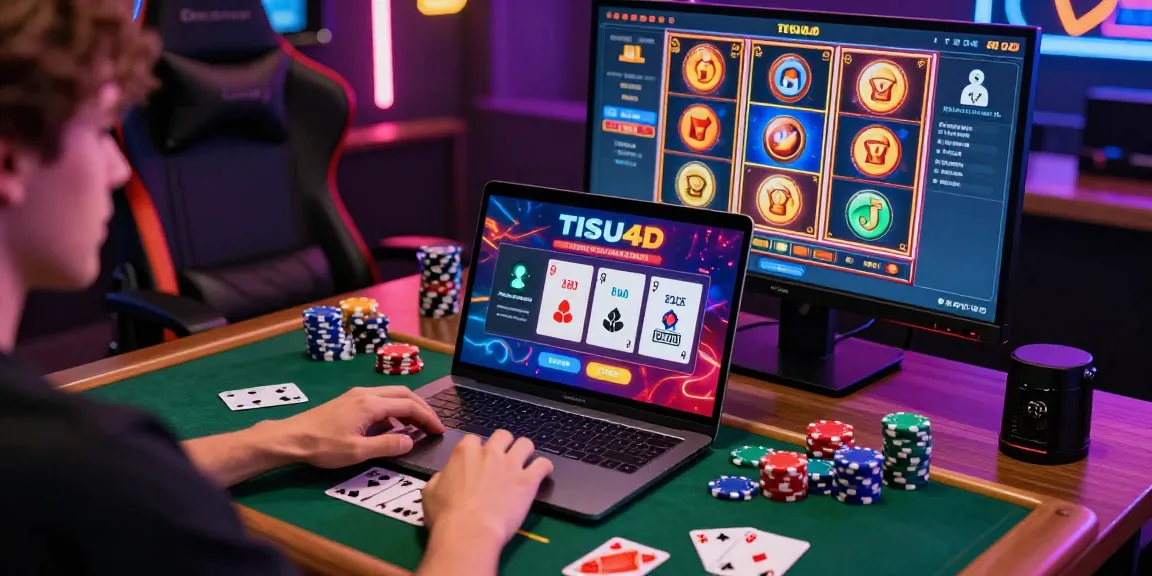 Pengguna TISU4D bermain slot online dengan suasana yang ceria dan dukungan virtual.