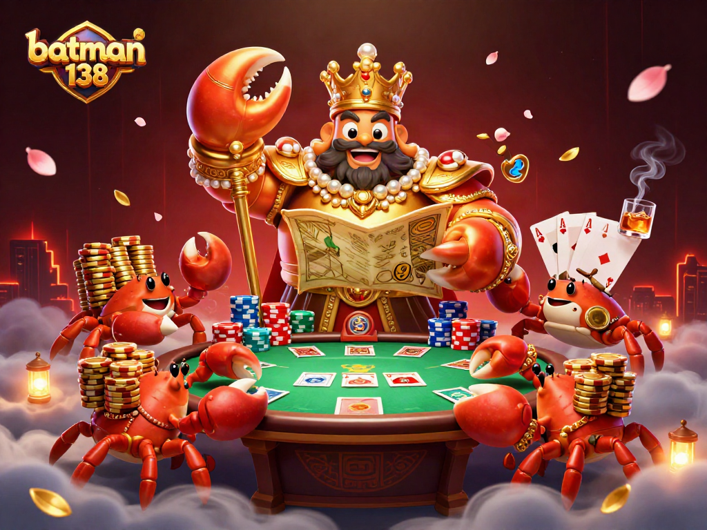 Experience thrilling gameplay with batman138's high-stakes poker scene featuring vibrant 3D visuals.