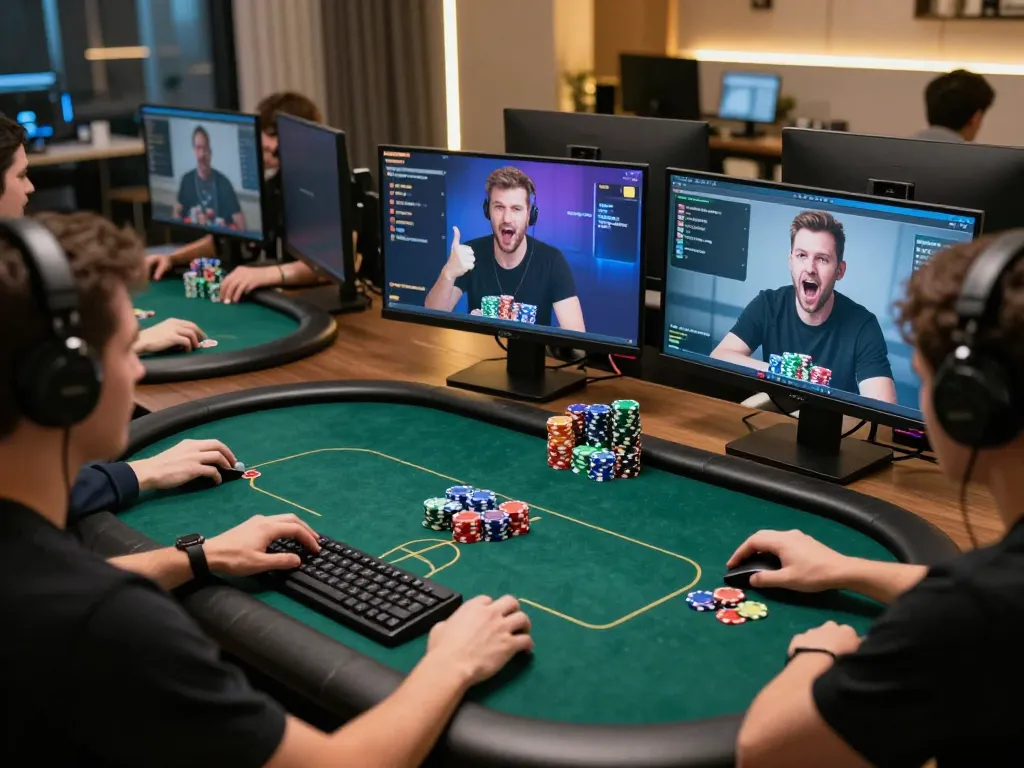 Permainan poker yang menarik di rumah menggunakan oracle apps hub, menampilkan dedikasi dan strategi para pemain.
