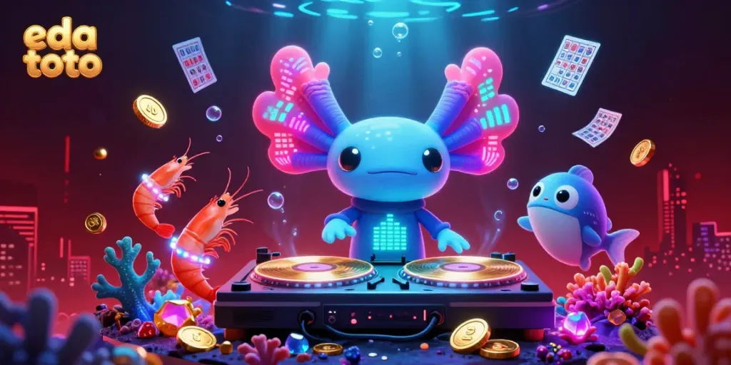 Experience the thrill of eda toto’s dynamic casino scene with lively characters and vibrant treasures.