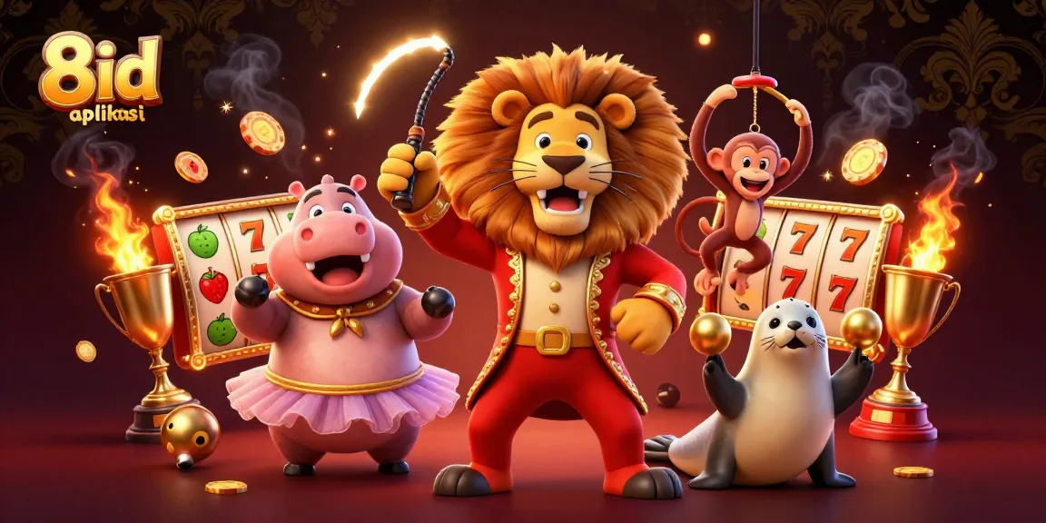 Play thrilling games with the 8id aplikasi where vibrant characters animate the casino gaming experience.