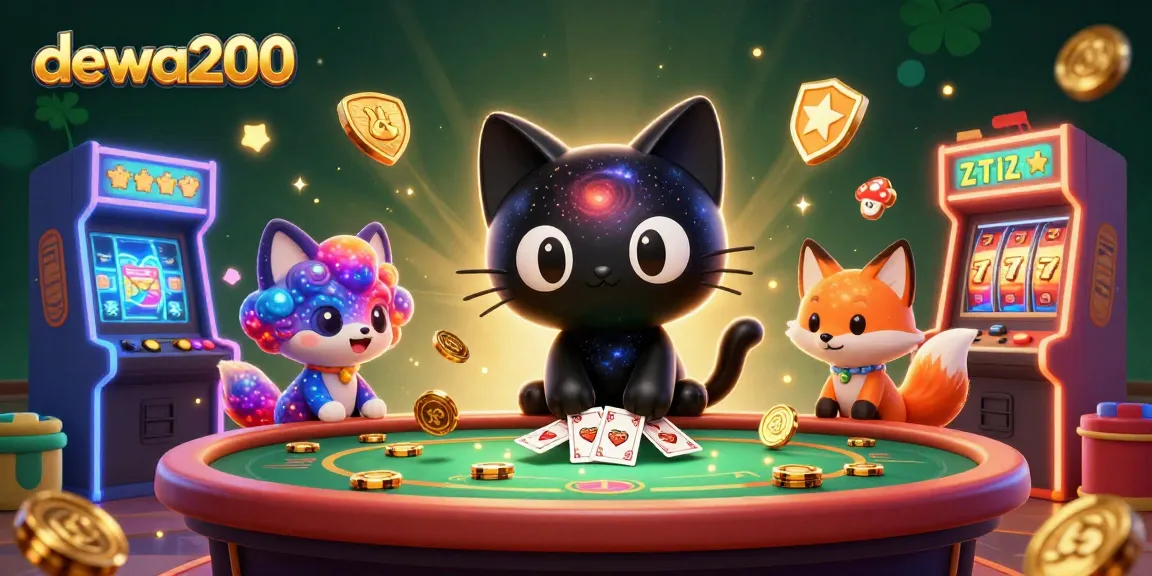 Temukan keseruan di dewa200 dengan kasino intergalaksi yang dipenuhi dengan chip emas dan simbol keberuntungan.