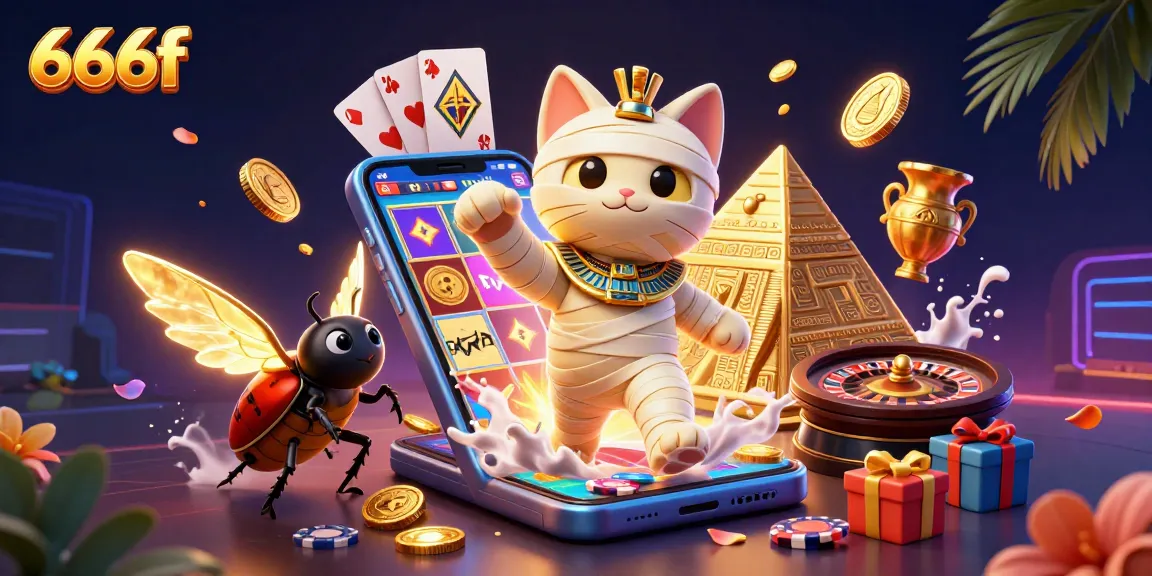 Experience thrilling gameplay at 666f with Egyptian-themed slot adventures and vibrant casino elements.