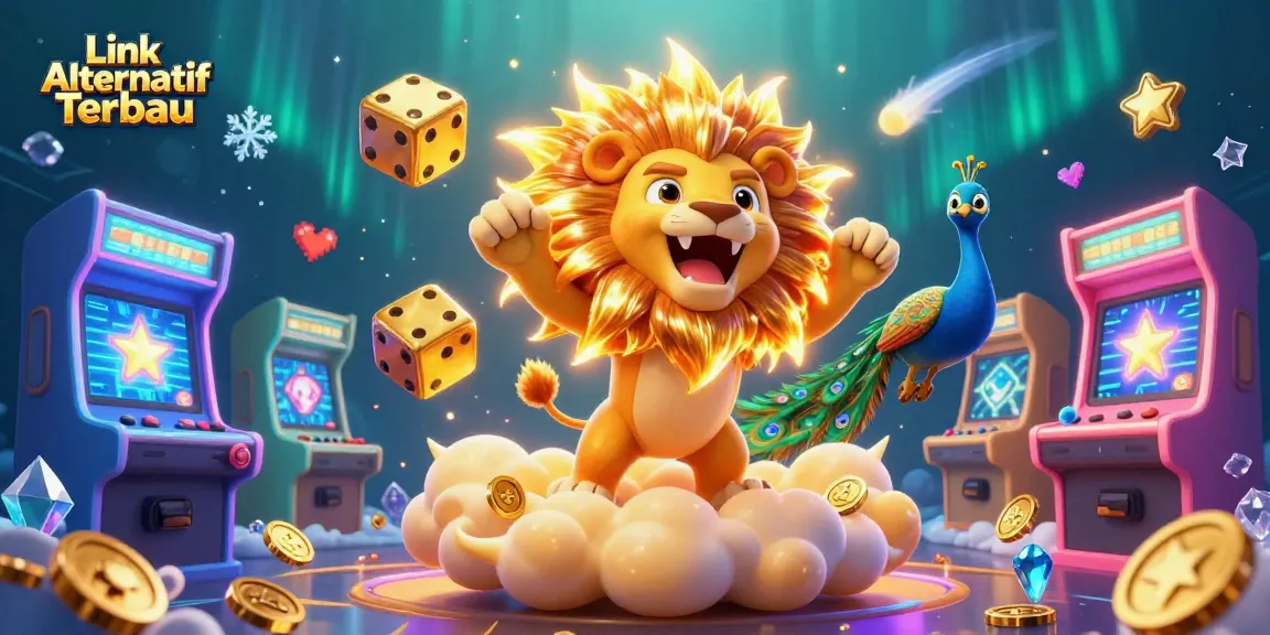 Experience the thrill of Link Alternatif Terbaru with colorful casino games and vibrant characters.