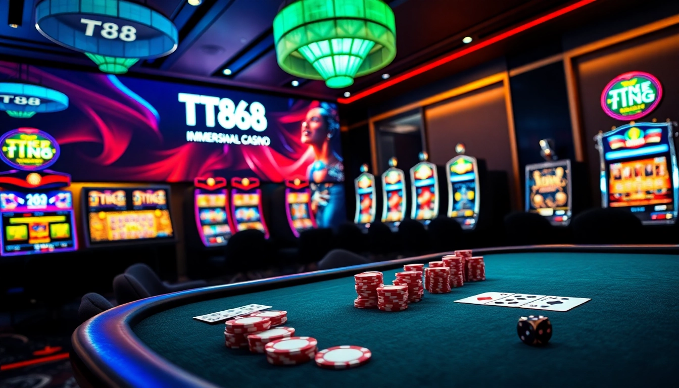 Experience the excitement of the online gaming world at trang chủ tt88 with premium casino visuals.