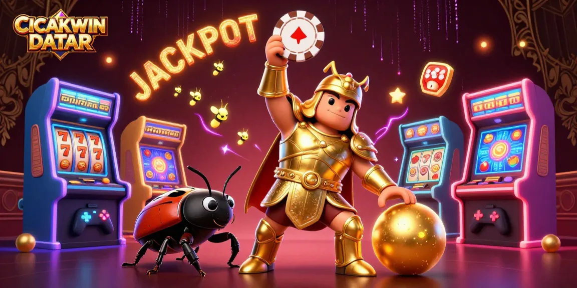 CICAKWIN DATAR mengangkat peluang menang kaya dengan jackpot dan permainan slot inovatif di kasino online.