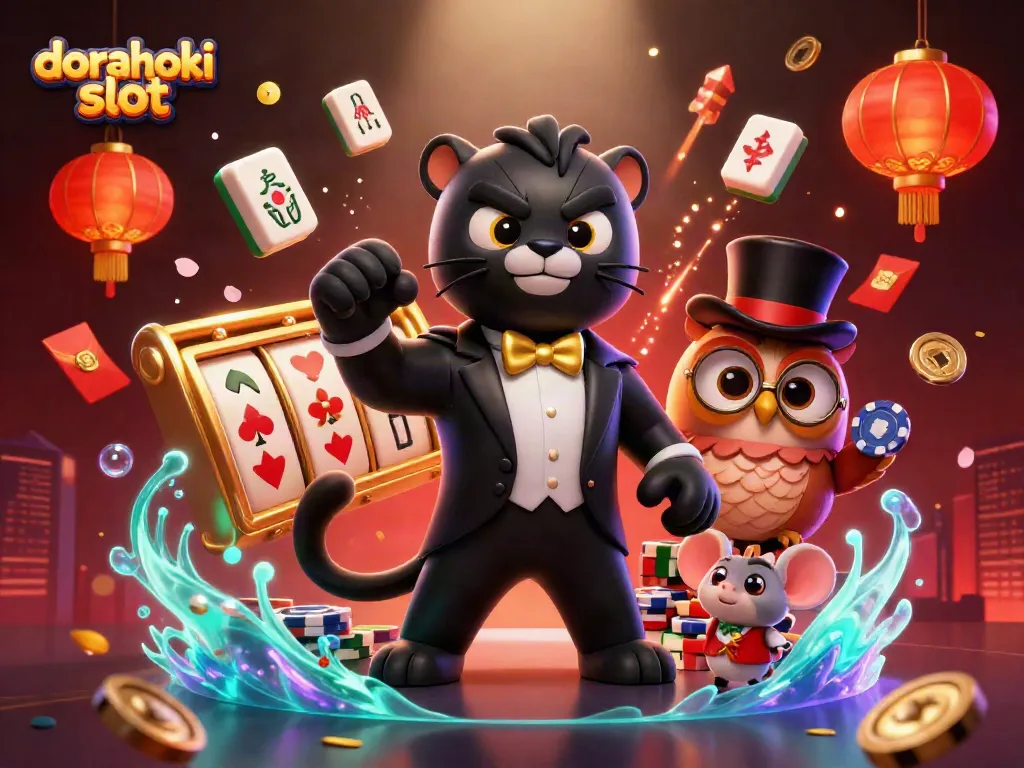 Menangkan permainan dorahoki slot dengan keberuntungan sambil bertaruh di meja kasino yang meriah.