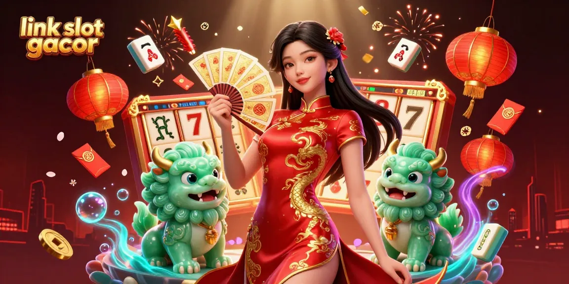 Engaging scene of winning action with link slot gacor, featuring vibrant characters and rich game elements.