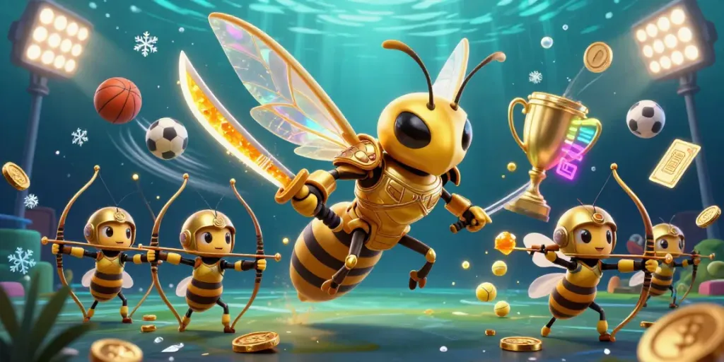 Experience thrilling gameplay at Toto resmi with vibrant visuals and dynamic sports betting elements.
