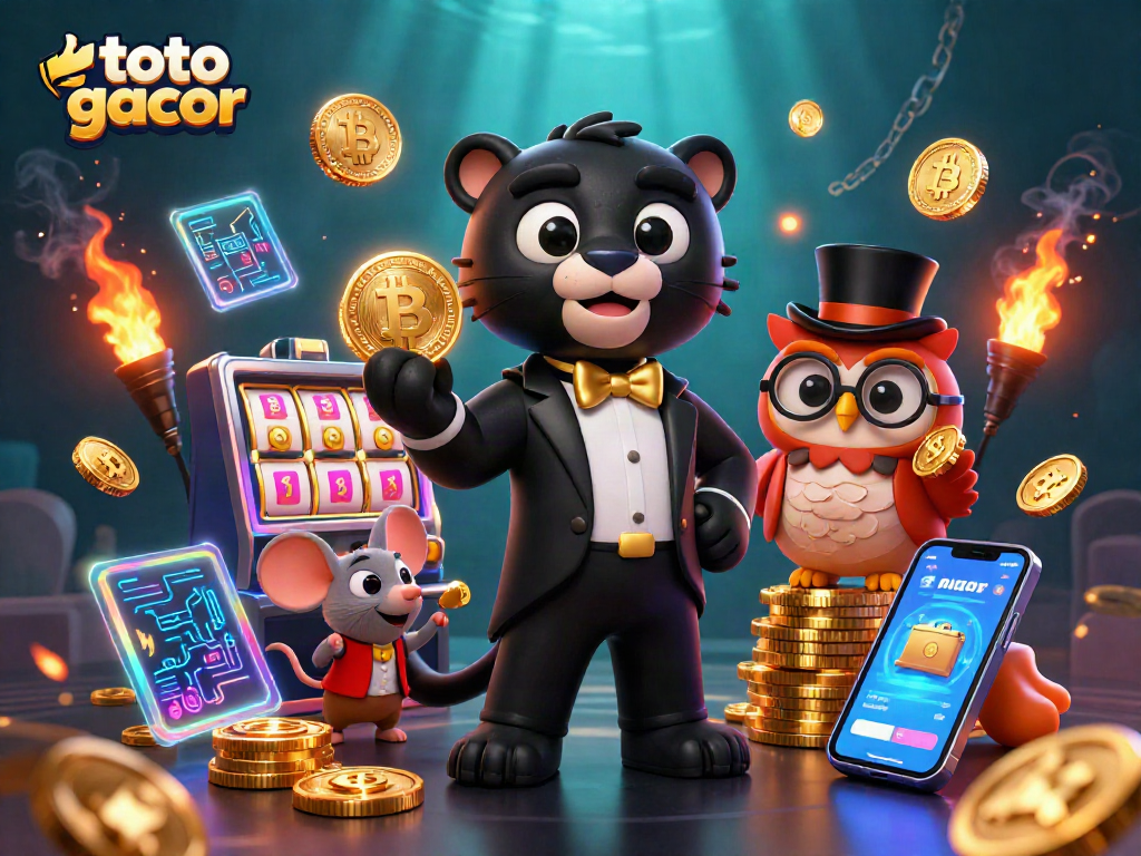Menangkan permainan toto gacor sambil berinteraksi dengan karakter imut dan slot mesin keberuntungan.