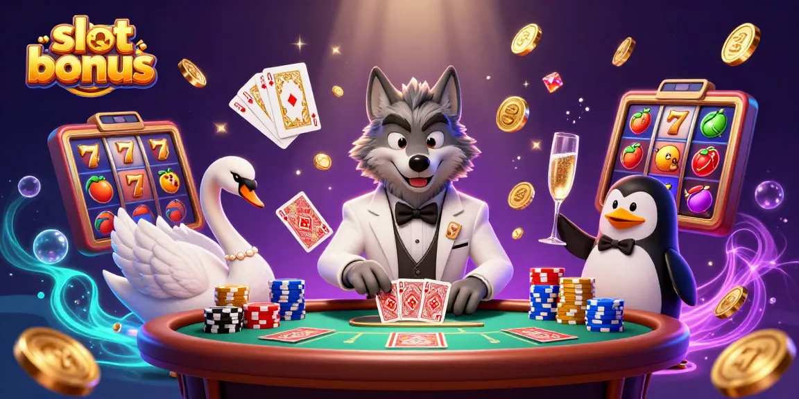 Slot bonus menarik yang bermanfaat untuk pemain dengan kartu yang dibagikan dan jackpot luar biasa.